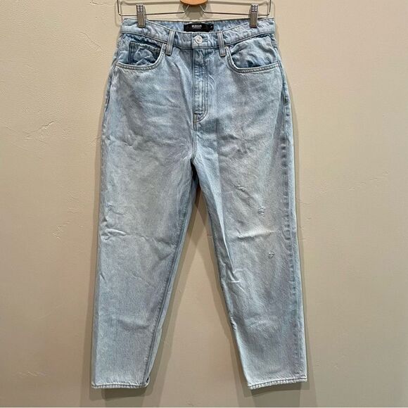 Hudson Jeans Denim - Hudson Elly Extra High Waisted Tapered Crop Jeans - Size: 29